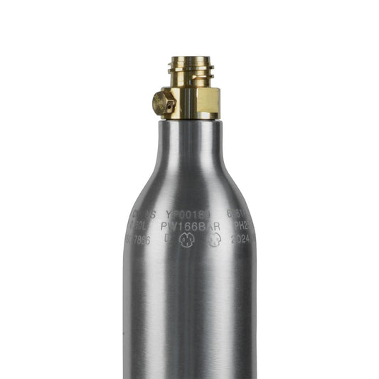 0.6L Soda pin Valve Cylinder CO2 Stream sparkling water makers for Soda Makers - HubenPower