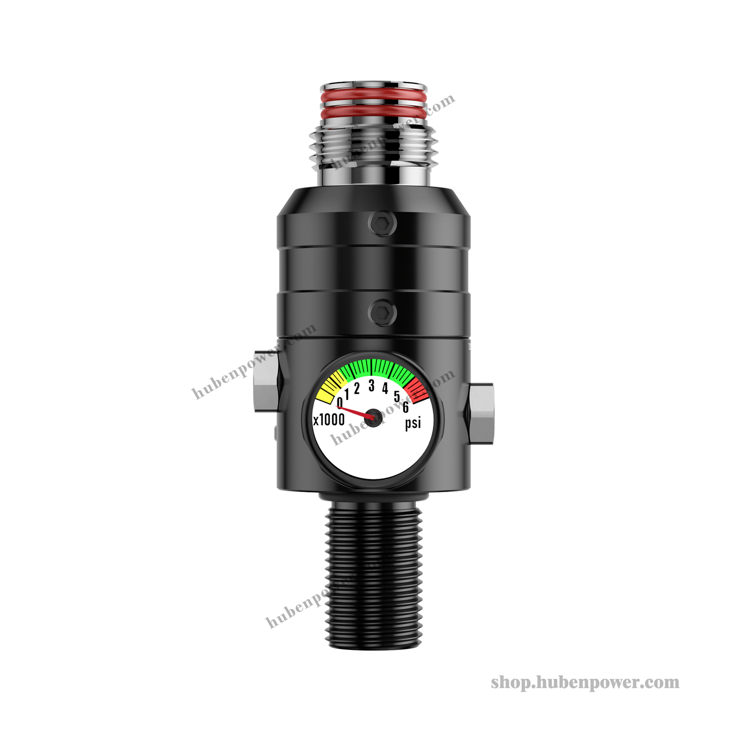 Huben Power Cricket - V3 4500psi Regulator Professional paintball competition Stainless steel Rotatable Bonnet 5/8 - 18UNF - HubenPower
