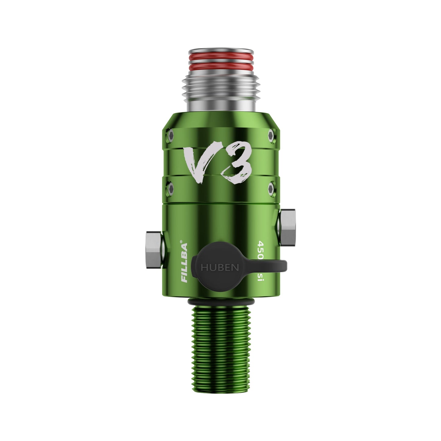 Huben Power Cricket - V3 4500psi Regulator Professional paintball competition Stainless steel Rotatable Bonnet 5/8 - 18UNF - HubenPower