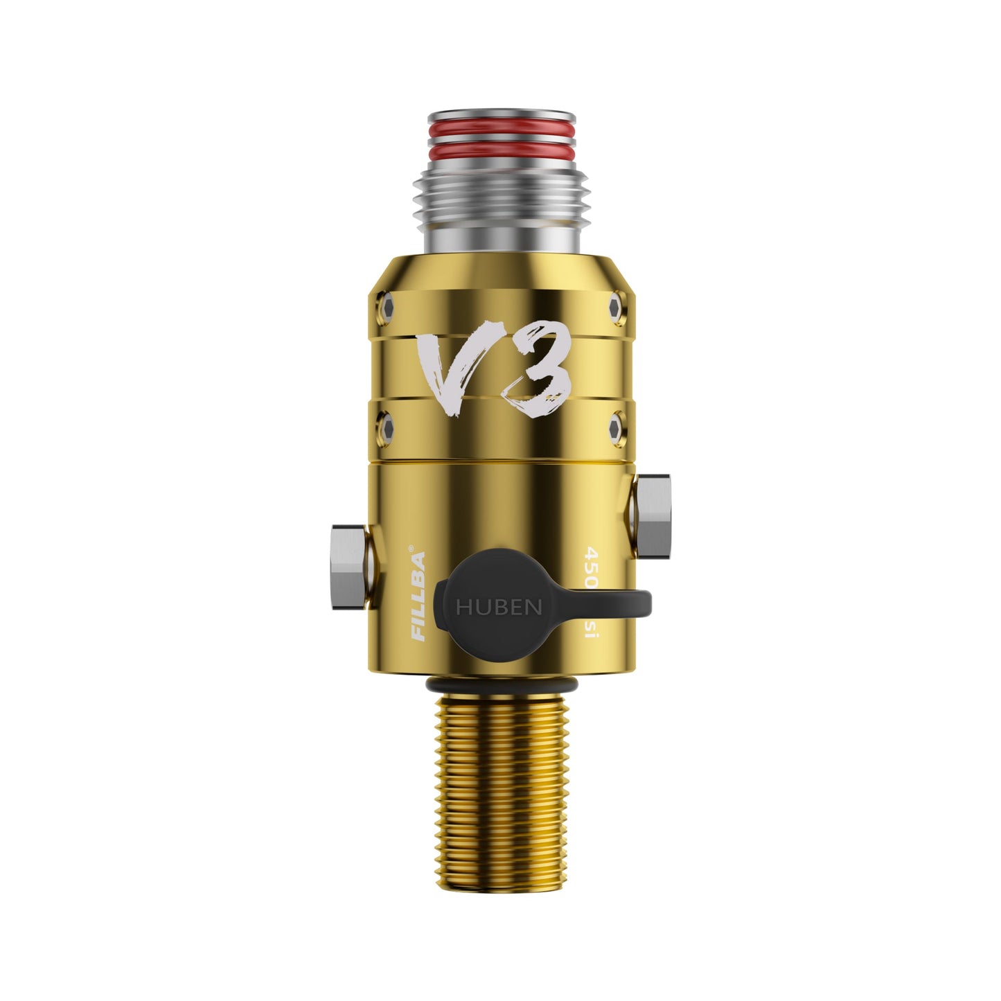 Huben Power Cricket - V3 4500psi Regulator Professional paintball competition Stainless steel Rotatable Bonnet 5/8 - 18UNF - HubenPower