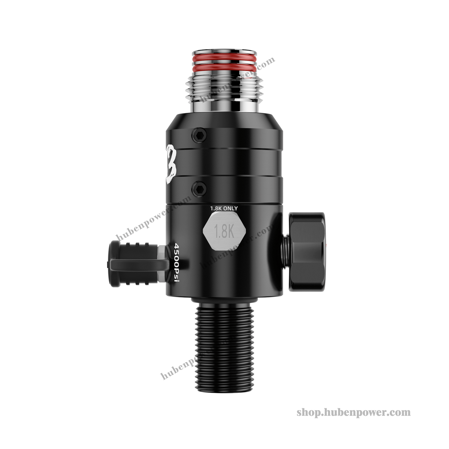 Huben Power Cricket - V3 4500psi Regulator Professional paintball competition Stainless steel Rotatable Bonnet 5/8 - 18UNF - HubenPower