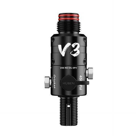 Huben Power Cricket - V3 Paintball Regulator Professional paintball competition Rotatable Bonnet 5/8 - 18UNF - HubenPower