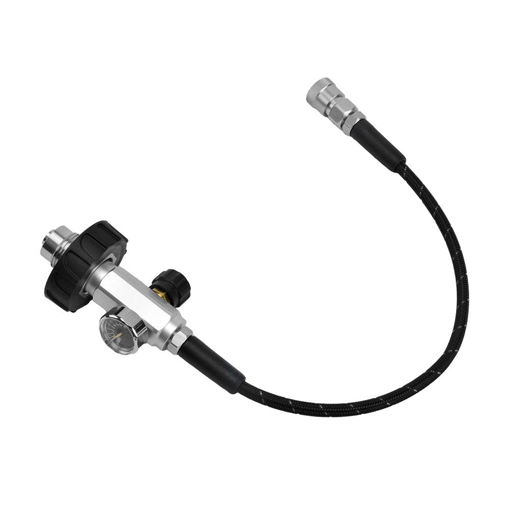Huben Power DIN Fill Station with 70cm hose - HubenPower