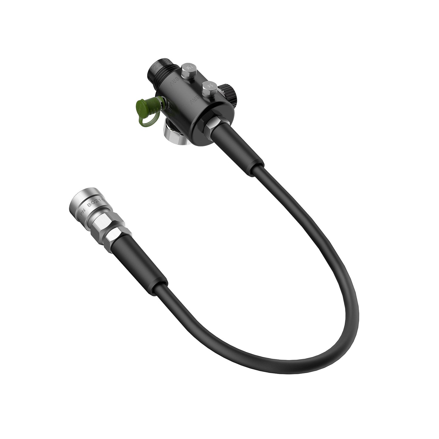 HubenPower EX - DIN Fill Station Externally regulated output pressure - HubenPower