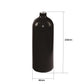 Customizable 300pcs 48CI 3000PSI Paintball HPA Air Tank ALUMINUM COMPRESSED 0.8L AIR TANK - BLACK