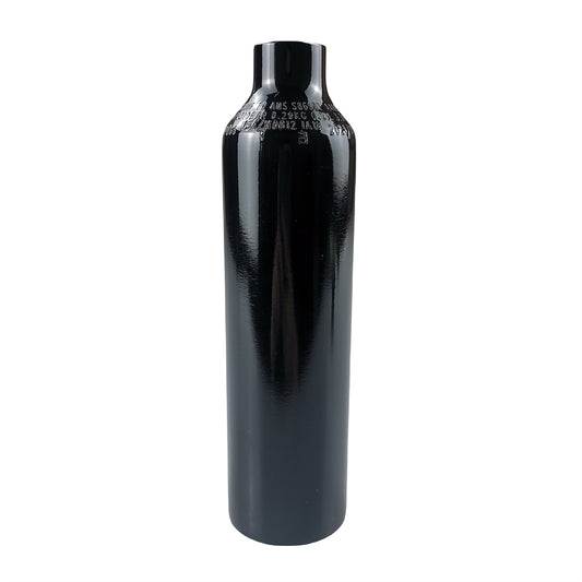 Customizable 13CI 3000PSI Paintball HPA Air Tank ALUMINUM COMPRESSED 0.2L AIR TANK - BLACK