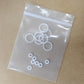 Huben Power Fill Nipple White Sealing Gasket Set