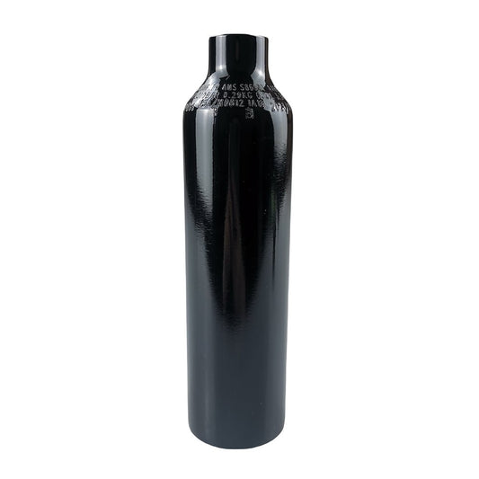 Customizable 13CI 3000PSI Paintball HPA Air Tank ALUMINUM COMPRESSED 0.2L AIR TANK - BLACK - HubenPower