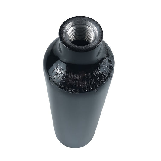 Customizable 13CI 3000PSI Paintball HPA Air Tank ALUMINUM COMPRESSED 0.2L AIR TANK - BLACK - HubenPower
