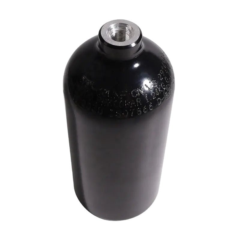 Customizable 48CI 3000PSI Paintball HPA Air Tank ALUMINUM COMPRESSED 0.8L AIR TANK - BLACK - HubenPower