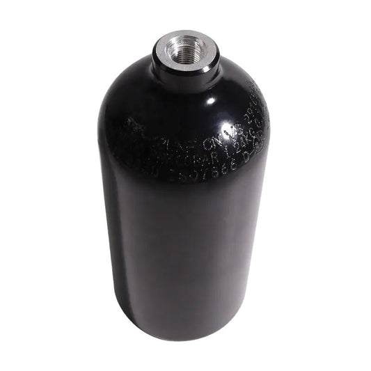 Customizable 48CI 3000PSI Paintball HPA Air Tank ALUMINUM COMPRESSED 0.8L AIR TANK - BLACK - HubenPower