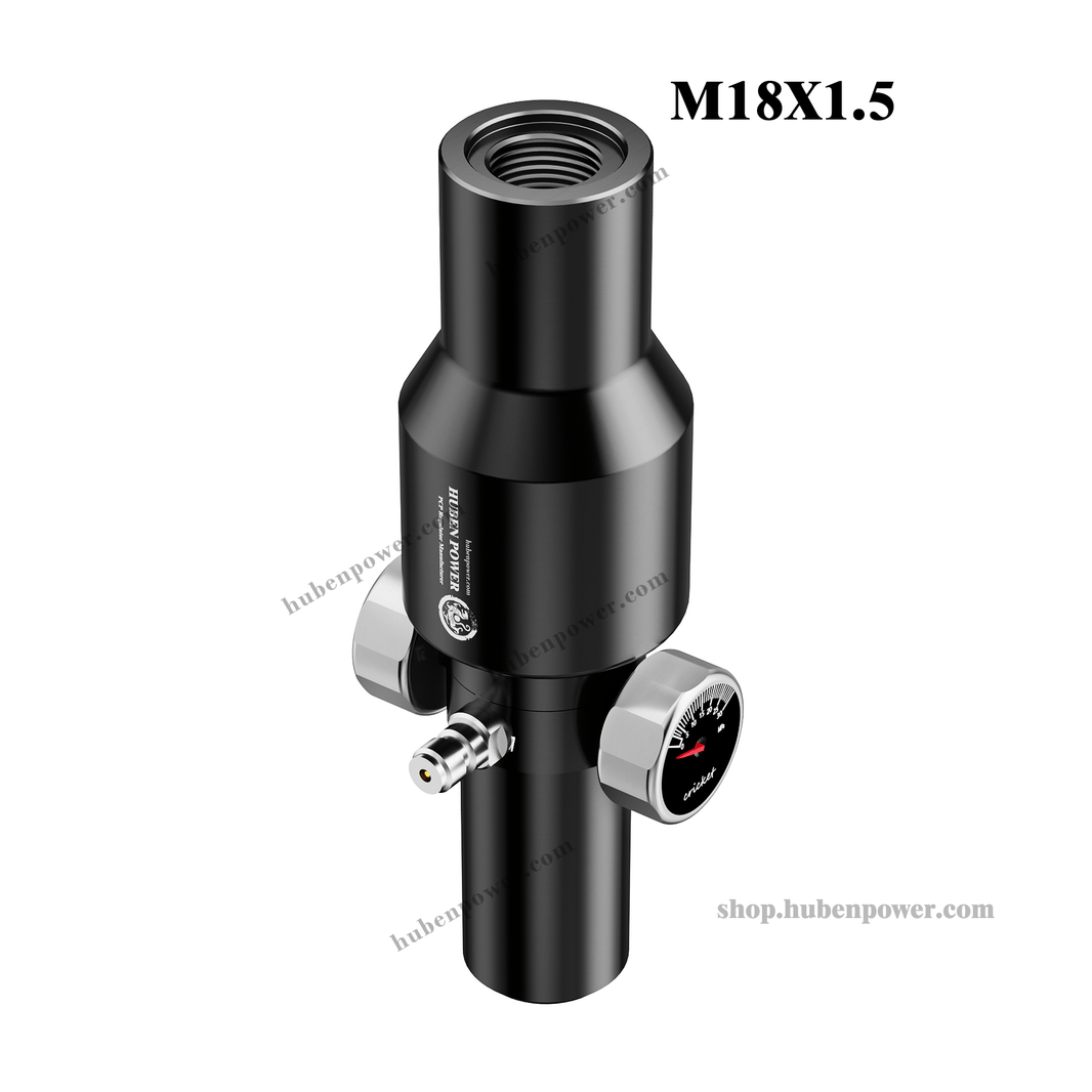 Régulateur Huben Power Cricket-V3 Pour Carabine PCP - Capot Rotatif M18*1.5