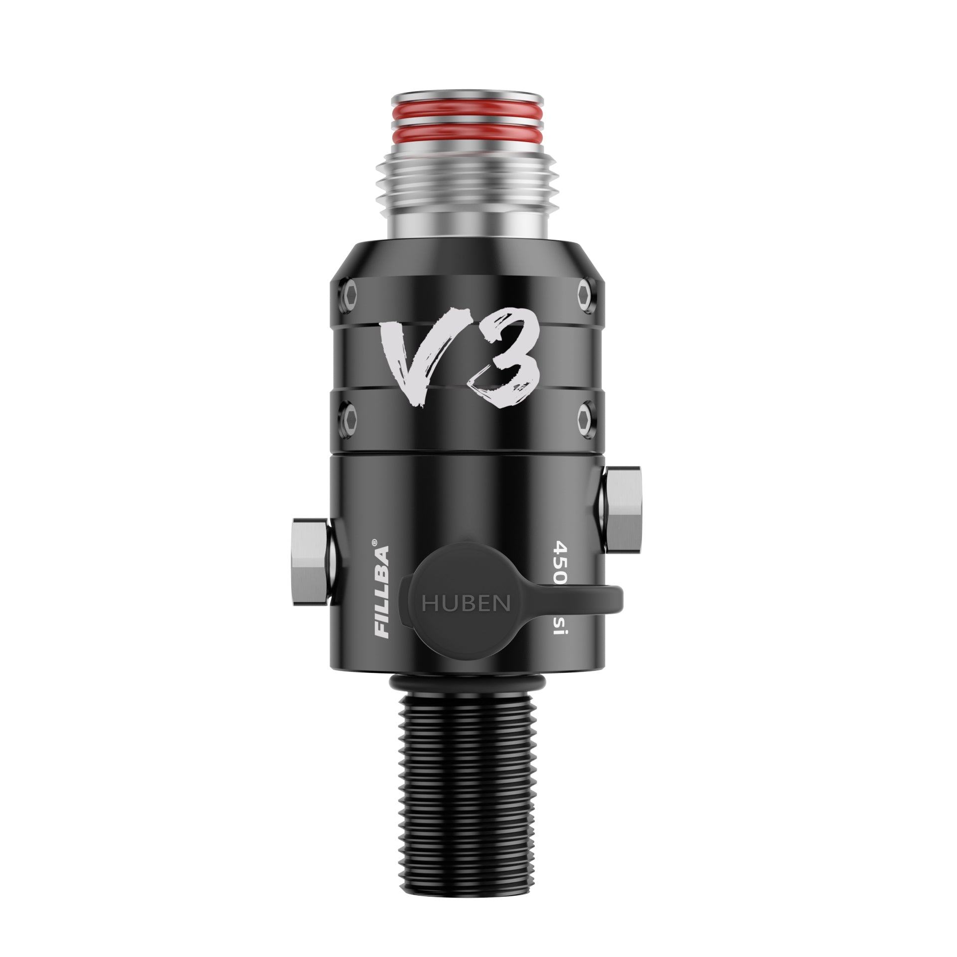 Huben Power Cricket - V3 4500psi Regulator Professional paintball competition Stainless steel Rotatable Bonnet 5/8 - 18UNF - HubenPower
