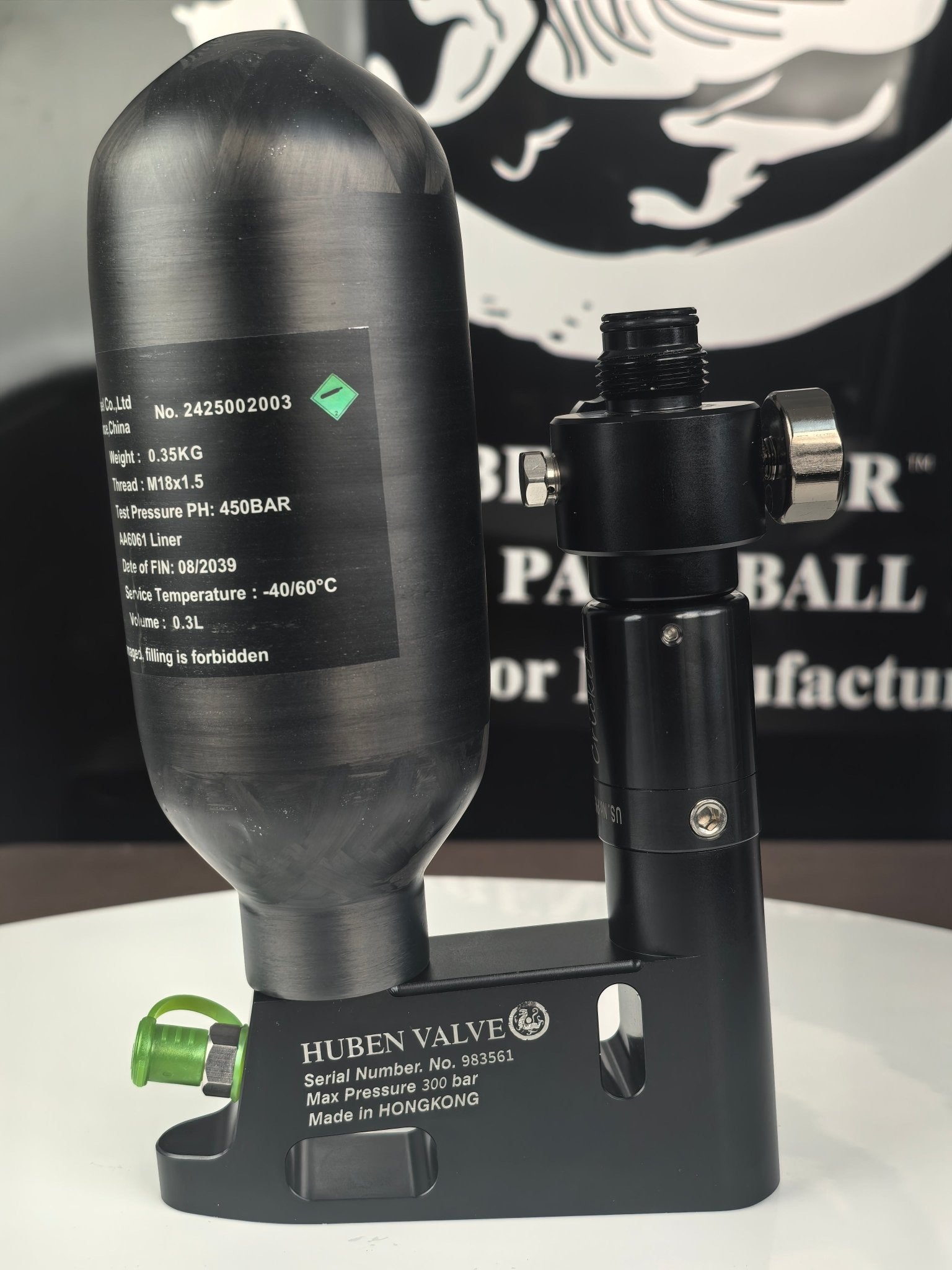 HubenPower Cricket - U - ASF U - type M18*1.5 PCP Airsoft Paintball Regulator - HubenPower